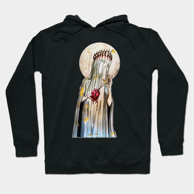 Ghostly Vision Hoodie by Jan Grackle